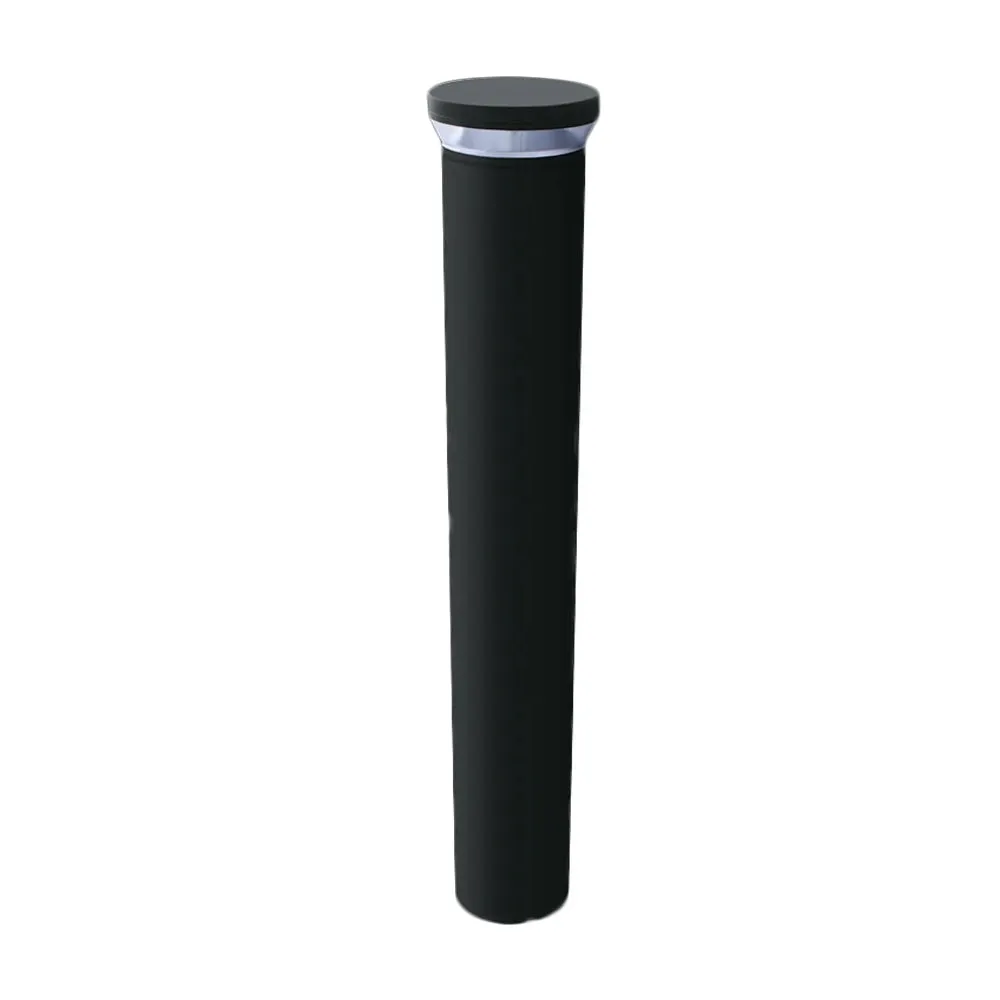 42 in. LED Bollard Lights, 24 Watt, 5100K, 120-277V Input, Bronze Finish, Round Shape