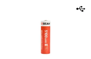 ACEBEAM IMR21700NP 5100mAh 20A High-Drain Rechargeable Li-ion Battery