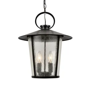 Andover 4-Light Chandelier in Matte Black