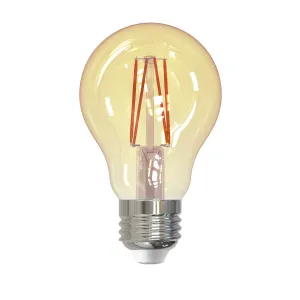 BULBRITE 776802 4.5 Watt A19 Filament Nostalgic - E26 Medium Base - 2200 Kelvin Warm White - 400 Lumens - Antique - 120 Volt