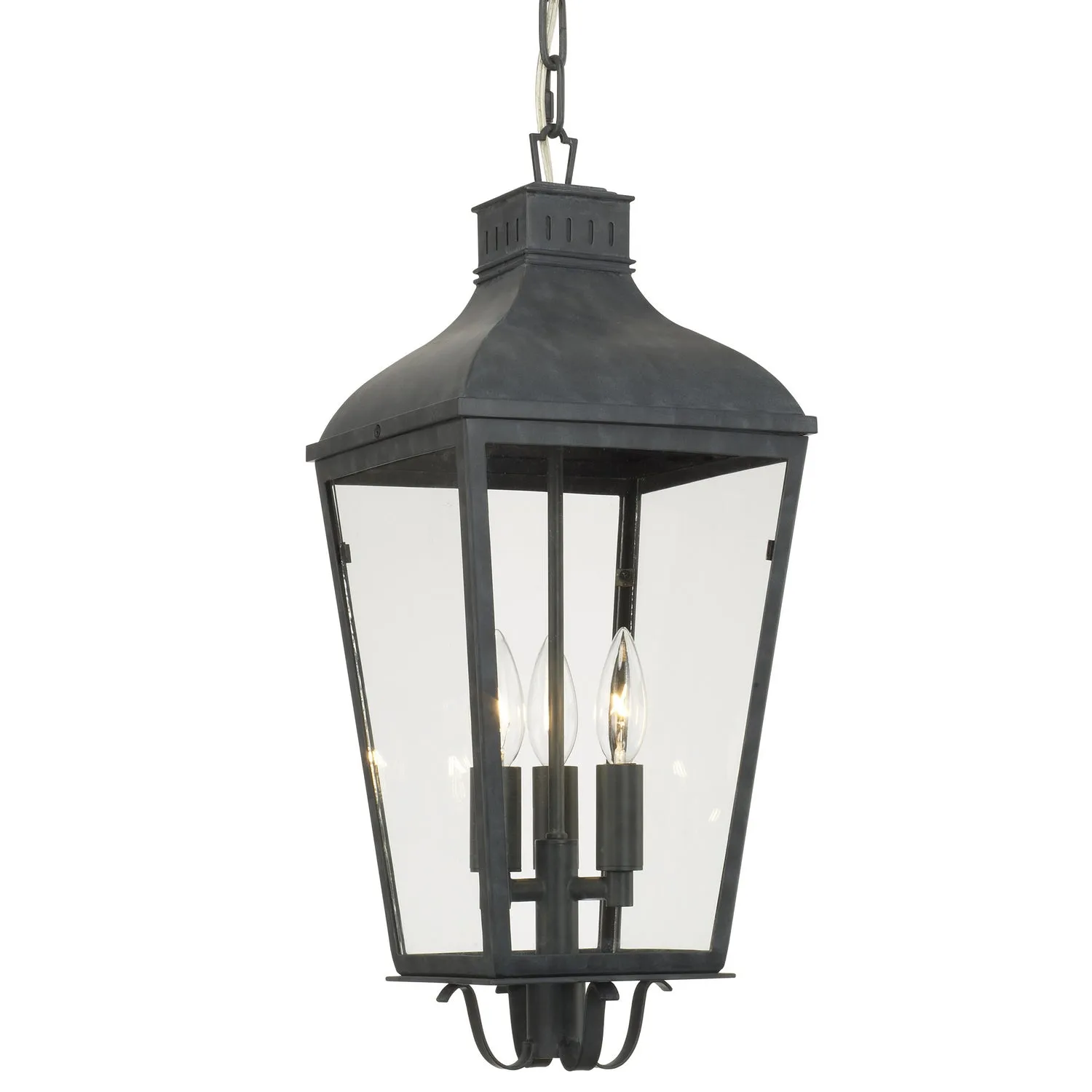 Dumont 3-Light Chandelier in Graphite