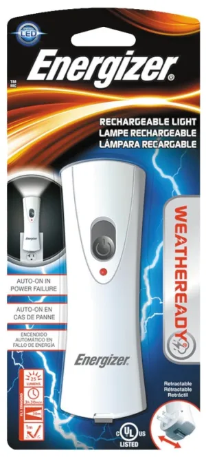 Eveready RC250BP Double Duty Flashlight, 280 mAh, NiMH, Rechargeable Battery, PR4 Krypton Lamp, 5.9 Lumens :CD: QUANTITY: 1