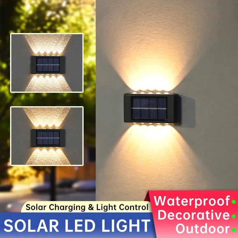 LED Solar Lamps Outdoor Waterproof Garden Decoration Light IP65 Waterproof