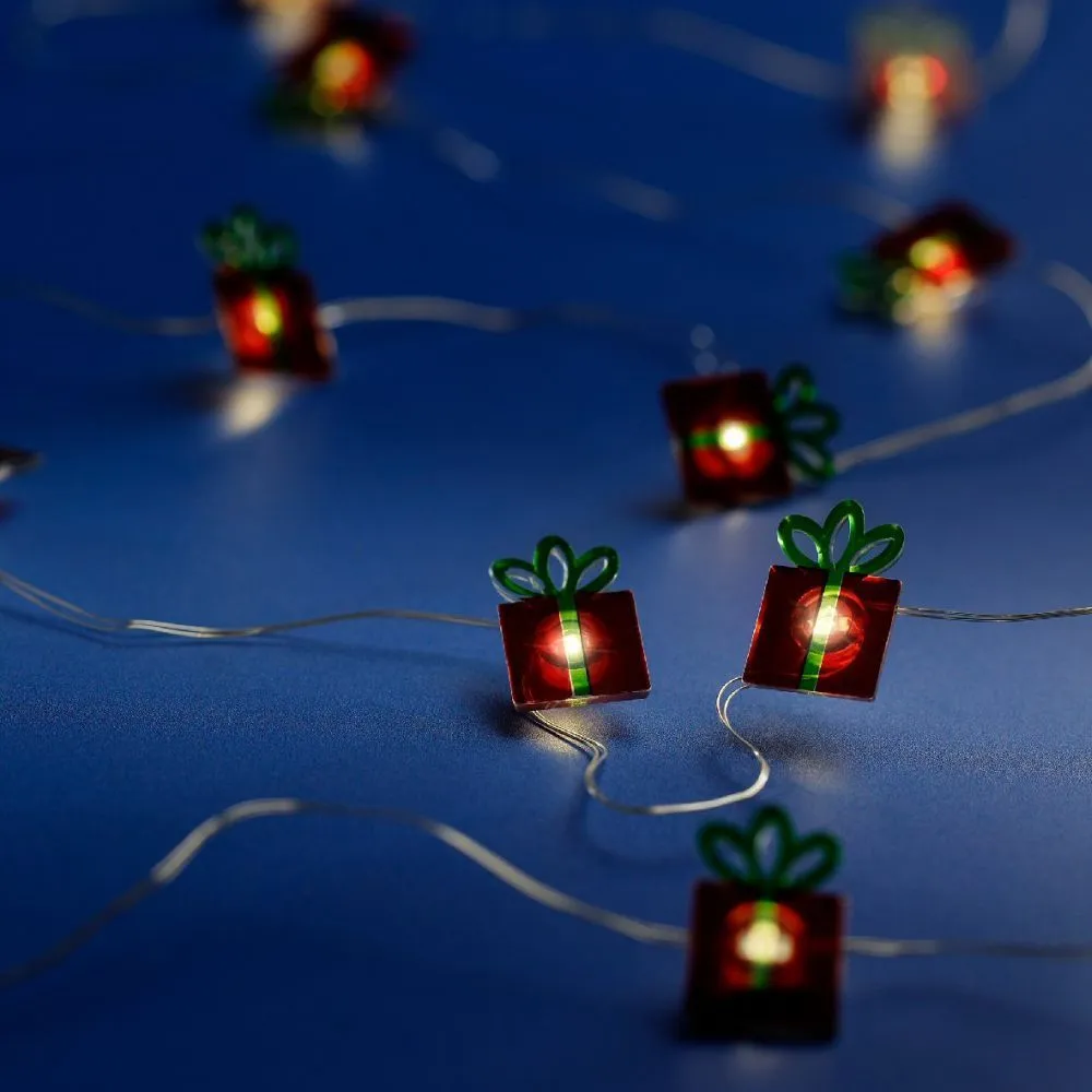 Lumineo 20 Micro LED Christmas Decoration String Lights (Choice of 4) (1.9m)