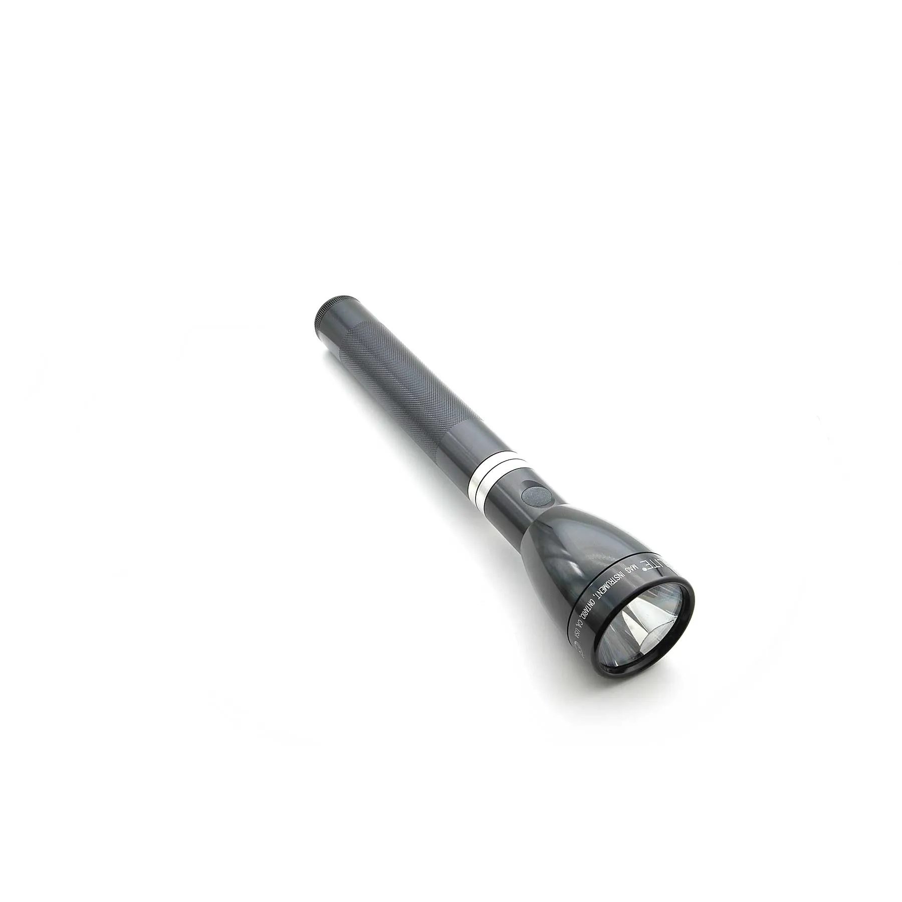 ML150LR Rechargeable LED Fast - Charging Flashlight - Gloss Black - Custom Tactical Engraving