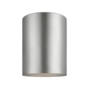 Outdoor Cylinder LED Flush Mount - Small