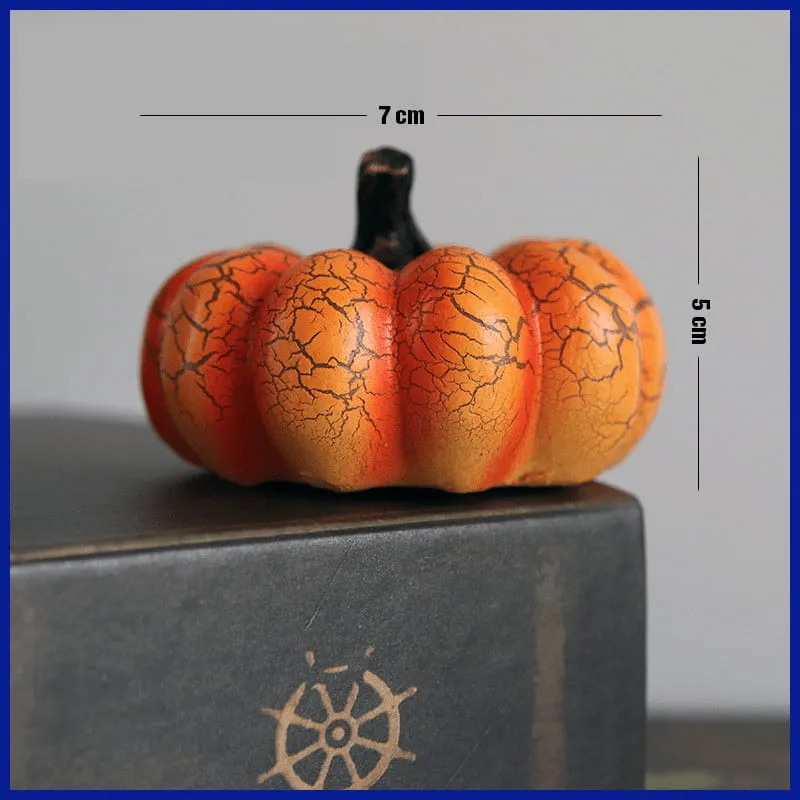 Safe LED Flameless Pumpkin Lanterns - Halloween Decorations