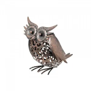 Scroll Owl Solar Garden Light