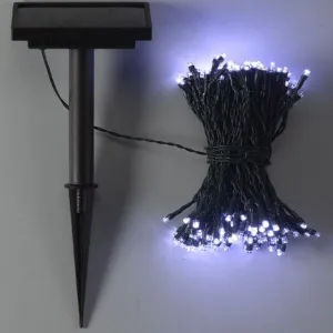 Smart Solar 200 LED Cool White String Lights