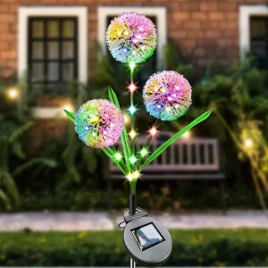 Solar Garden Dandelion Lights