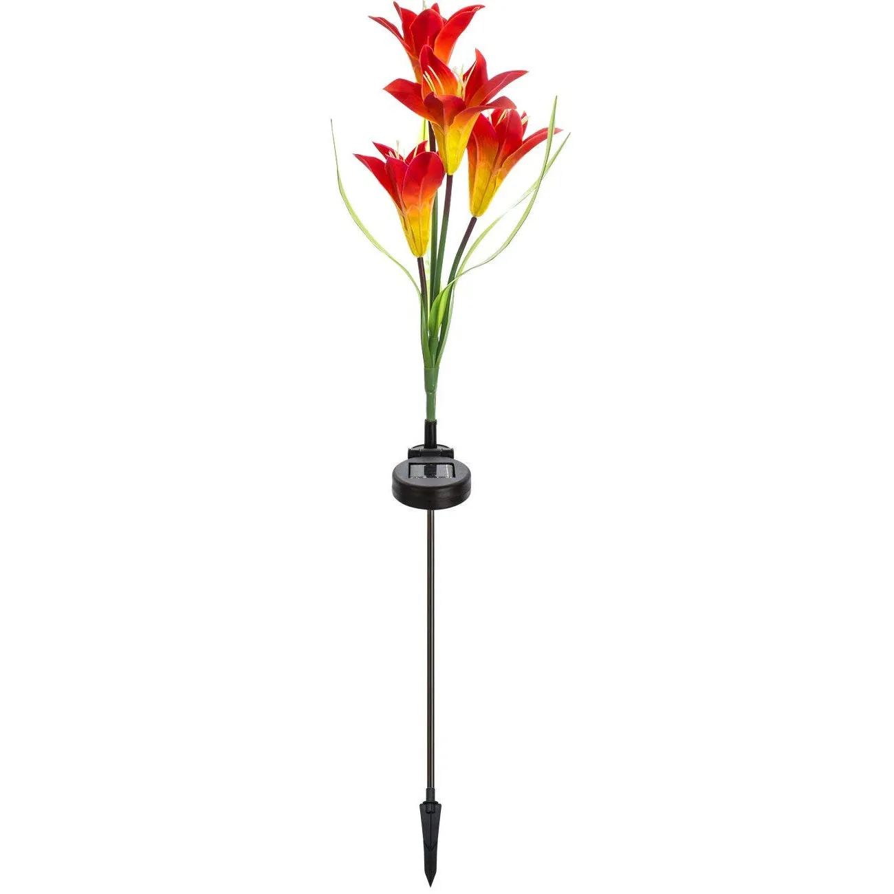 Solar Garden Flower Stake Lights (2 Pack)