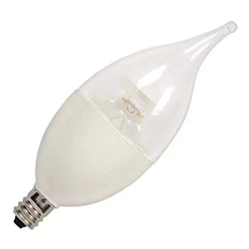 Westinghouse 4320600 4.5 Watt LED CA11 Decorative Dimmable - 2700 Kelvin - Warm White - 300 Lumens - E12-Candelabra Base - 120 Volt - Card